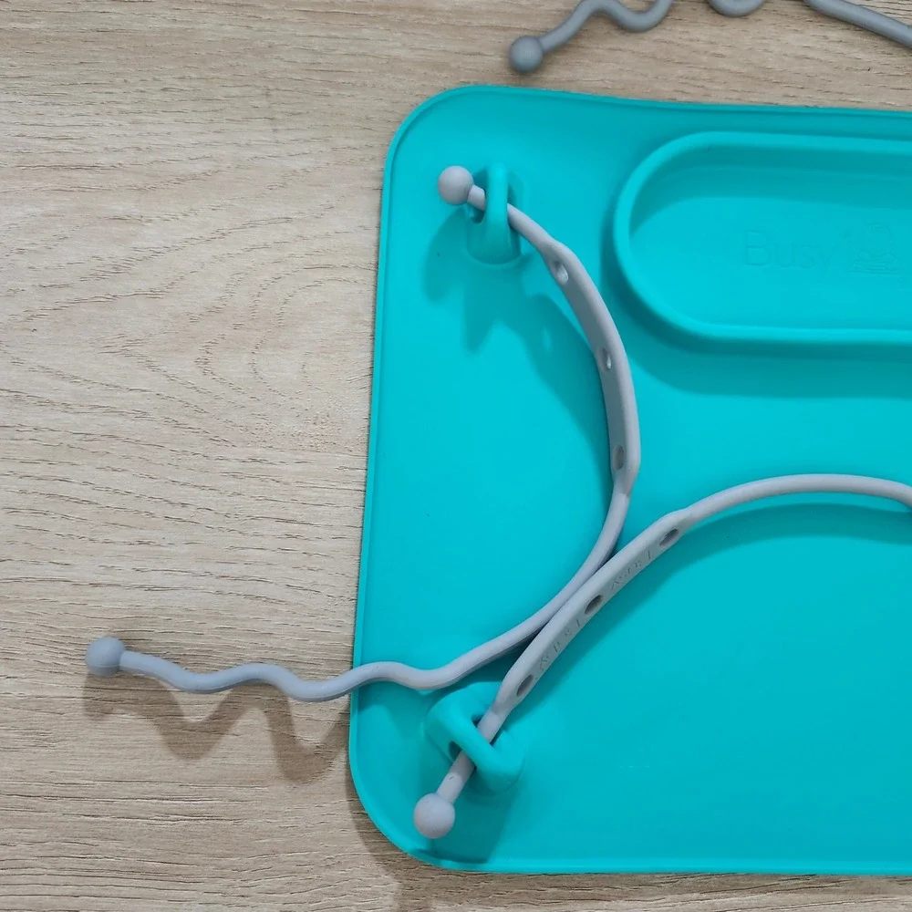 Busy Baby Mat‎ Silicone Suction Toddler Baby Travel Portable Snack Tray - Picture 2 of 7